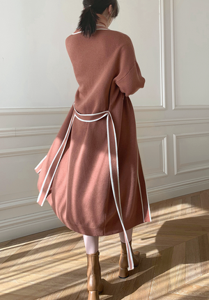 Medda Knit Robe Dress