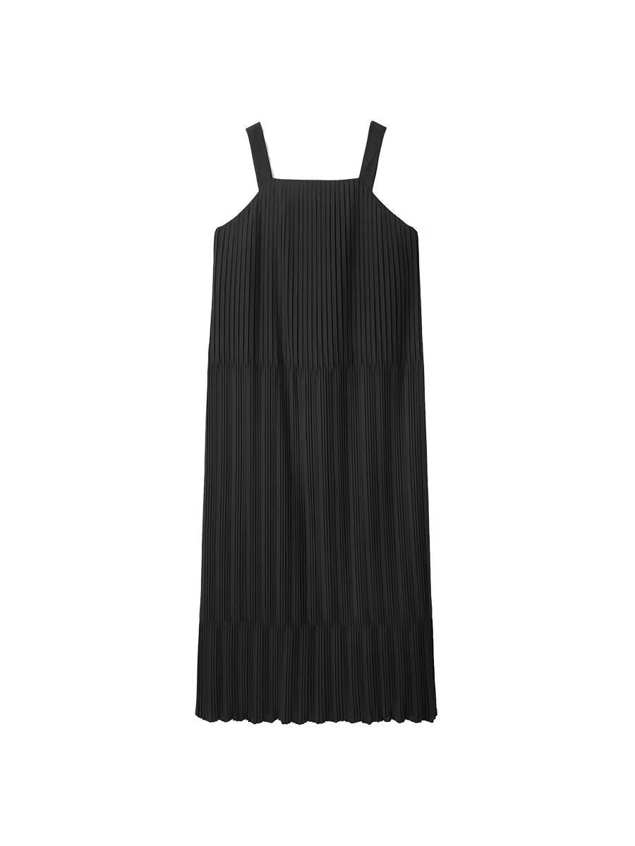 This Night I Feel Free Pleated Midi