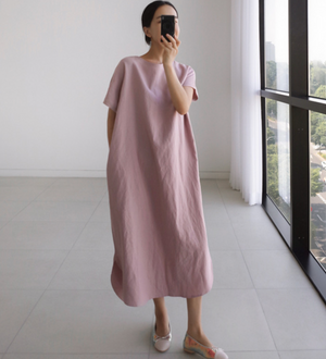 Andromeda Linen Dress