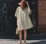 Empyrean Linen Dress