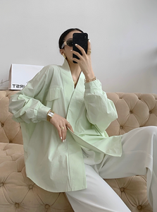 Stasis Pale Green Shirt